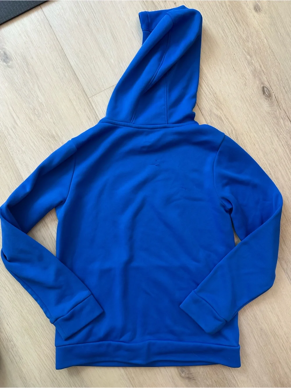 Under Armour Kids Royal Blue Hoodie with Black Logo